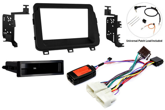 Kia Optima (2014-2015) complete Single/Double DIN stereo upgrade fitting kit