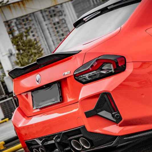 BMW G87 M2 G42 2 Series M Performance Style 1 Pre-Preg Carbon Fibre Boot Spoiler