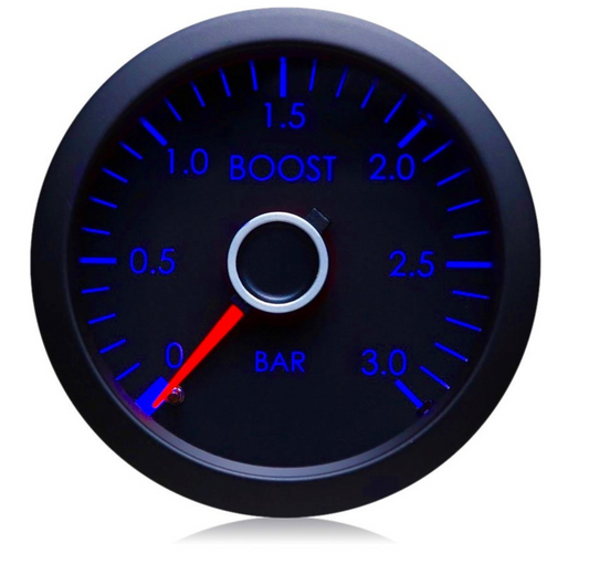 Diesel 52mm VW Red Needle Boost Gauge (0-3 BAR)
