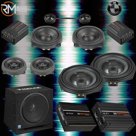 Rudiemods MATCH Stage 3 DSP Speaker Upgrade For BMW X4 F26 SUV HIFI System