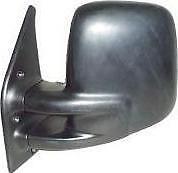 VW Transporter T4 90-03 black manual passenger wing mirror complete