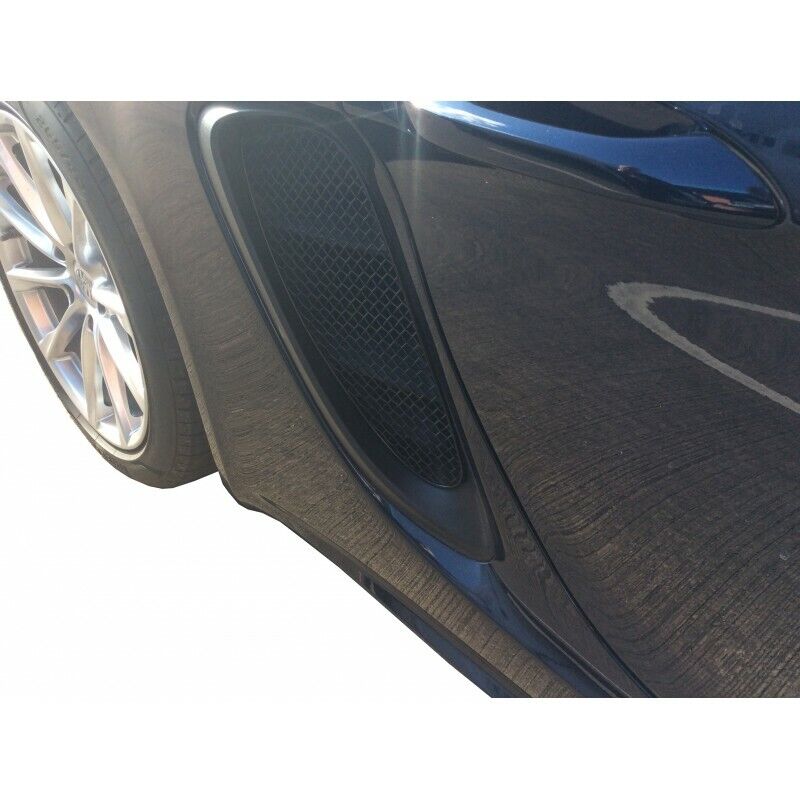 Zunsport Porsche 718 Boxster / Cayman GTS Front & Side Grille Set (ACC) - SILVER