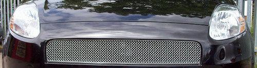 Zunsport Fiat Grande Punto 2006 Onwards Front Stainless Steel Upper Grille