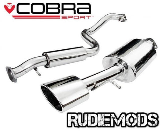 Cobra Sport Seat Leon Cupra R MK1 Cat Back Exhaust System Resonated