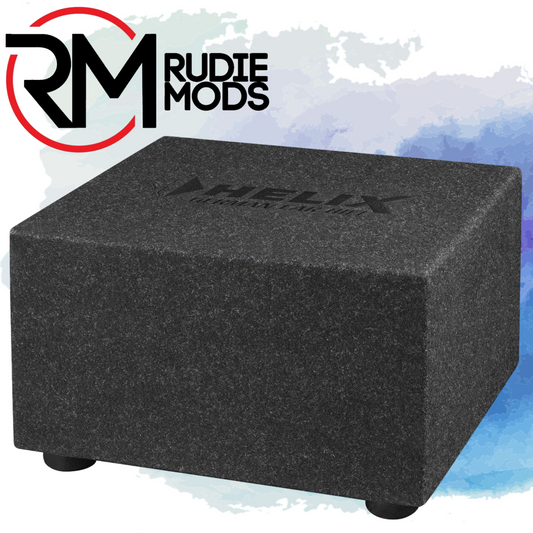 HELIX 8" 200mm compact enclosure Downfire subwoofer Passive K 8E.2  In stock