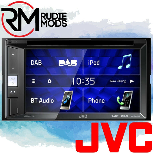 JVC KW-V255DBT Double DIN CD/DVD/USB Multimedia system