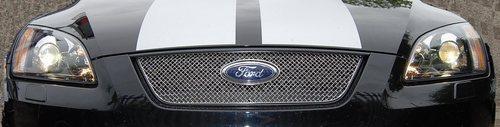 Zunsport Ford Focus ST 2005-2007 Front Stainless Steel Polished Top Grille