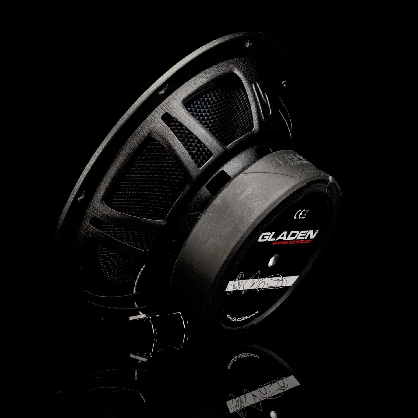 GLADEN RS-165 G2 2-WAY ALL-ROUND CAR COMPONENT SPEAKER SYSTEM