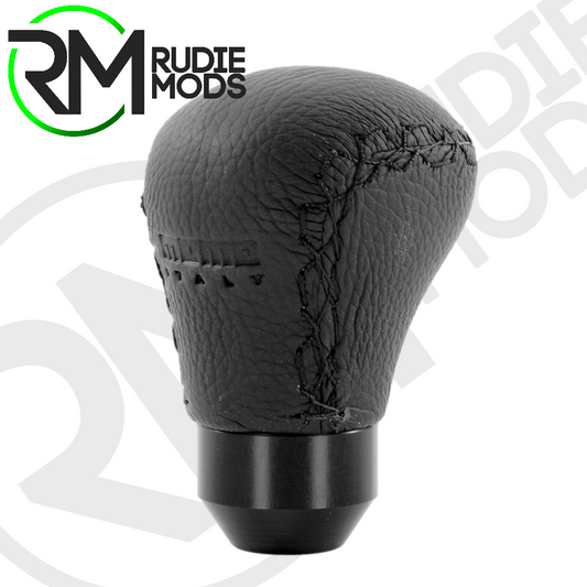 CAR GEAR SHIFTER KNOB - SHORT STICK SHIFT LEATHER MOMO ANATOMICO M15511601111L