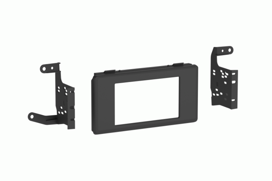 Double DIN Car Radio Fascia For Subaru BRZ / Toyota GR86 (2022-2024) MATTE BLACK