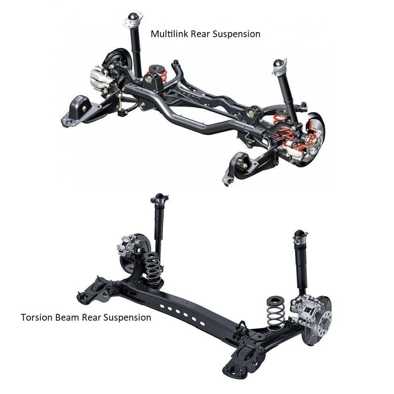 Audi A3 Mk3 Hatch 8V (TORSION BEAM) 40mm Lowering Spring Kit Prosport