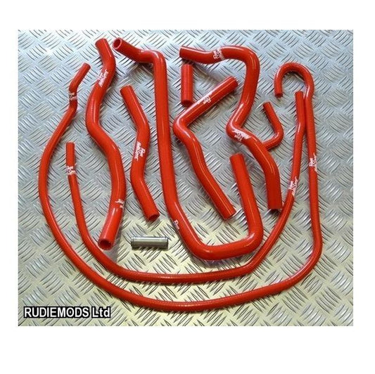 Ford Fiesta ST ST150 Silicone 9 Piece Ancillary Hose Kit and Hose Clips