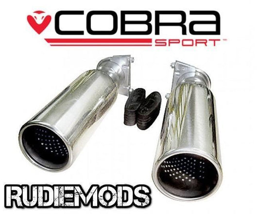 Cobra Sport  Round Exhaust Tailpipes to fit RR Sport 05-09