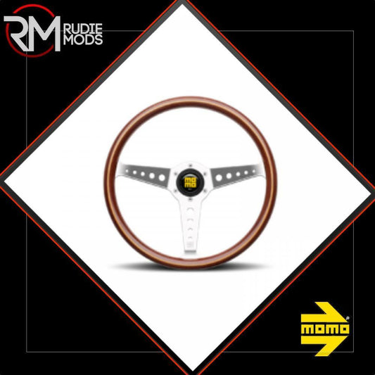 MOMO CALIFORNIA HERITAGE WOOD STEERING WHEEL 360MM WITH FREE DELIVER VCALIFWOOD3