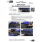 ZUNSPORT BMW E92 M3 - REAR GRILLE - BLACK