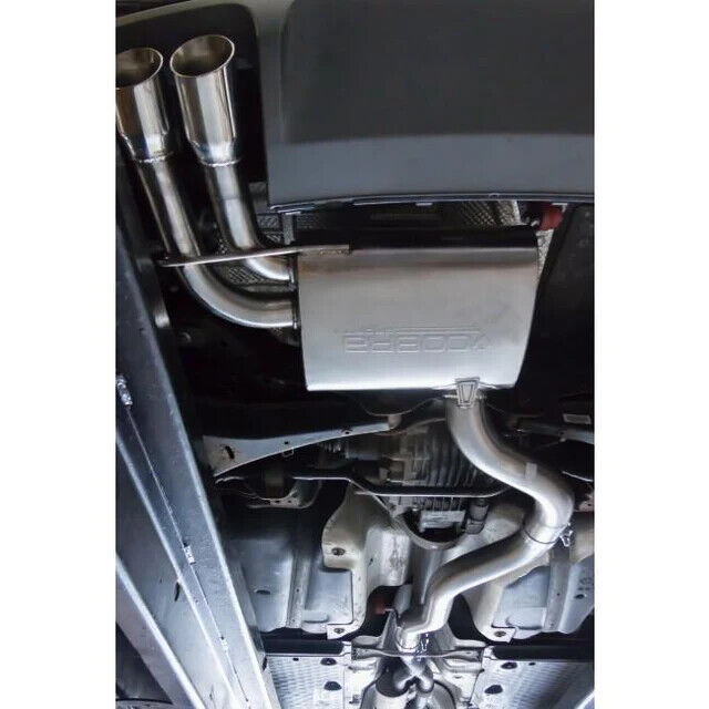 COBRA SPORT Audi S3 8P 5 DOOR 06-12 Cat Back Performance Exhaust Non Resonated