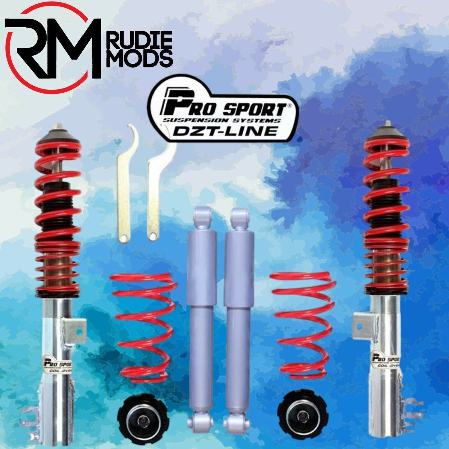 Peugeot 207 Hatch WC8 2006-2012 1.4 1.6 Prosport LZT-Line Coilover Kit