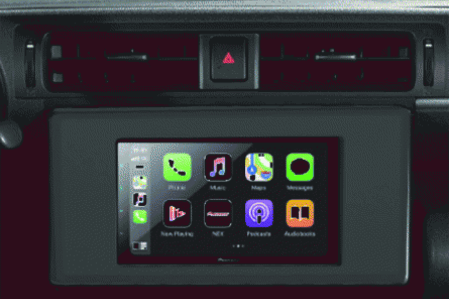 Double DIN Car Radio Fascia For Subaru BRZ / Toyota GR86 (2022-2024) MATTE BLACK