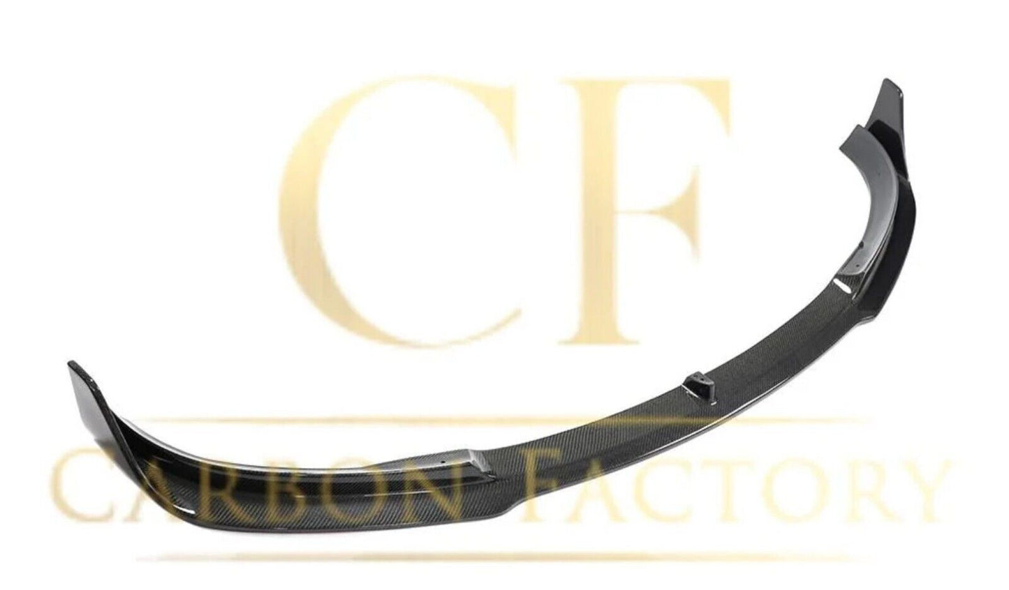 Carbon Fibre Front Splitter V Style Tesla Model 3 2016-Present Carbon Factory