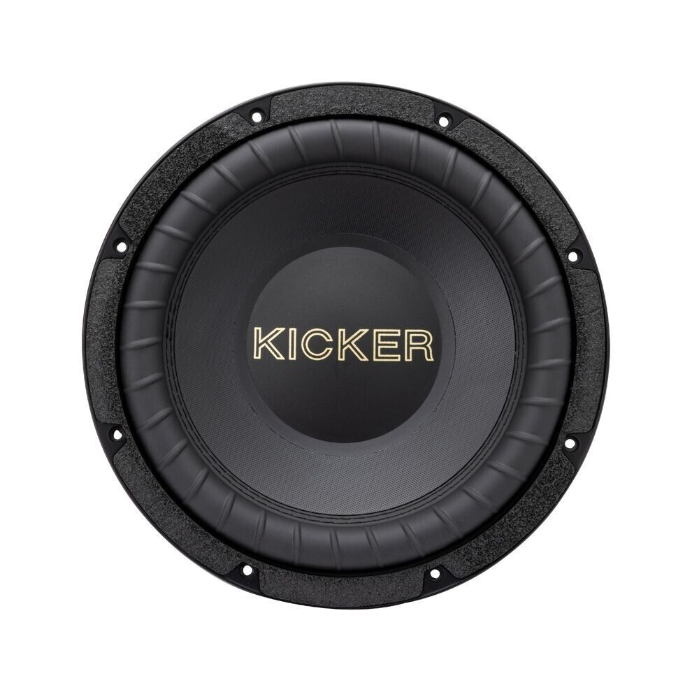 KICKER COMP GOLD 12" DUAL VOICE COIL SUBWOOFER - 4 OHM 50th Anniversary Edition