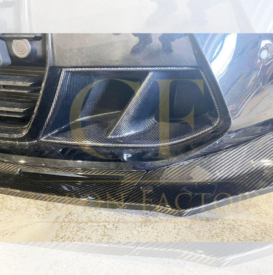 M STYLE CARBON FIBRE FRONT SPLITTER FOR BMW G80 M3 G82 G83 M4 2021-PRESENT
