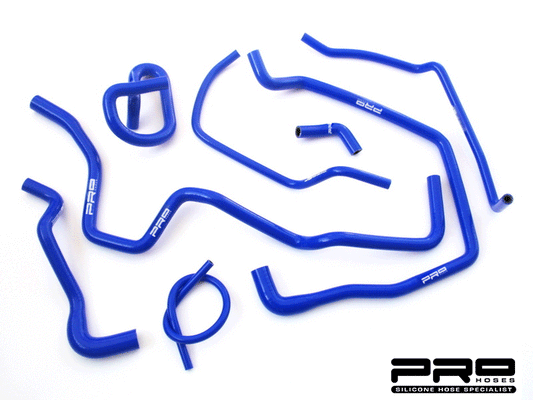 Ford Fiesta MK5 Zetec S 99 - 02 Car Silcone Pro Hoses Ancillary Kit 8 Pieces