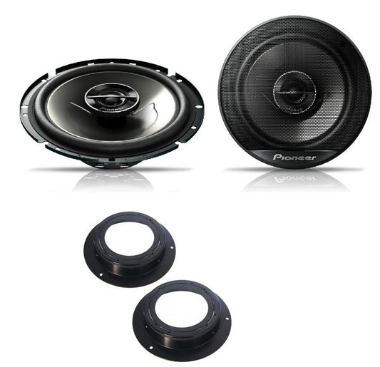 Mercedes A Class 05 onwards  Pioneer 13cm Rear Door Speaker Upgrade Kit 240W