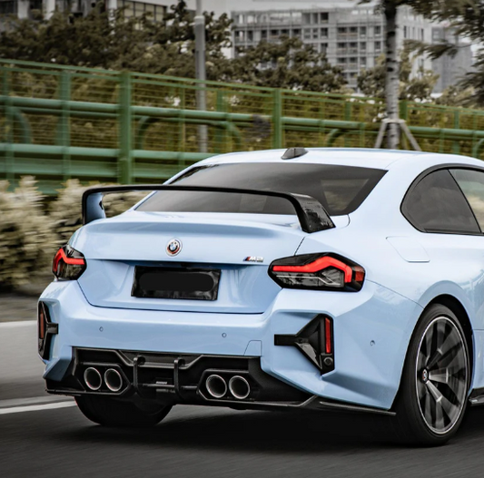 BMW G87 M2 G42 2 Series M Performance Style 2 Pre-Preg Carbon Fibre Boot Spoiler