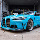 M STYLE CARBON FIBRE FRONT SPLITTER FOR BMW G80 M3 G82 G83 M4 2021-PRESENT