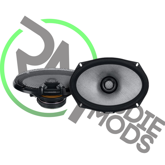 Alpine R2-S69 Speakers 6x9 Inch 2022 R Series 2 Way Parcel Shelf Coaxial 100w