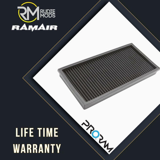 RAMAIR PRORAM Uprated Panel Air Filter for Audi S3 2.0 286HP