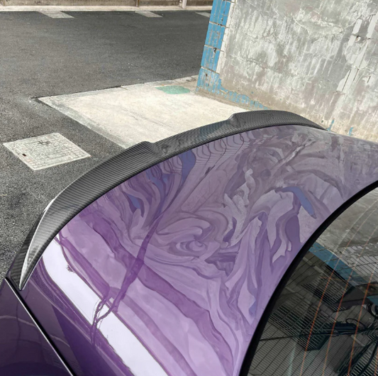 BMW G87 M2 G42 2 Series M Performance Style 1 Pre-Preg Carbon Fibre Boot Spoiler