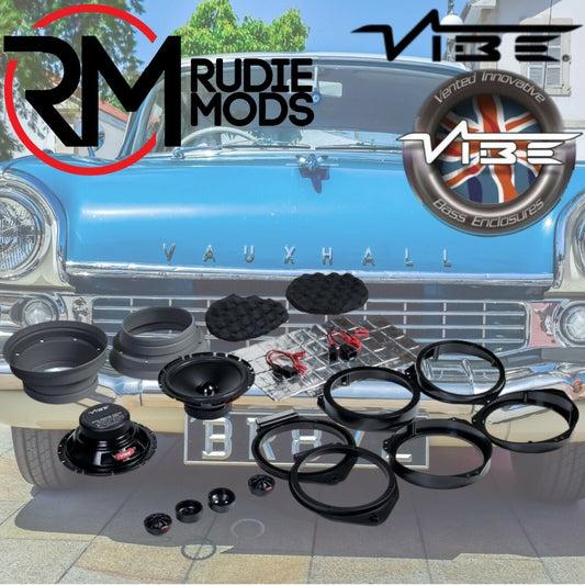 VIBE OPTIVX6-V8: Optisound Vauxhall/Opel 6.5" Speaker Upgrade fits Astra 2010>