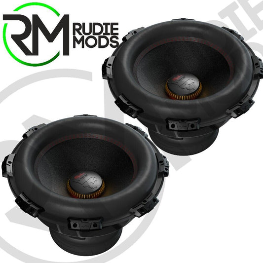 Vibe Twin BD15D1SPL-V4: VIBE 15″ Black Death 9000 Watts Max Subwoofer Package