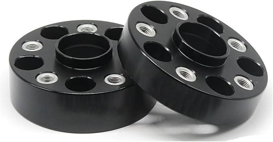 Hubcentric Black Wheel Spacers 5x130 71.6CB 20mm Audi Q7 (2005-2015)
