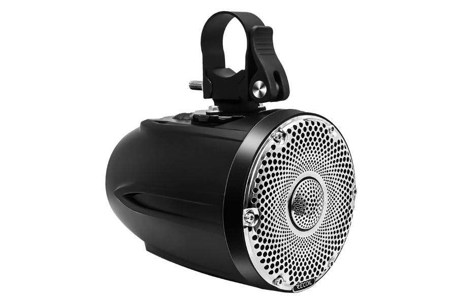 water-resistant speakers 4-inch amplified 200 Watt PAIR Recoil R4 Marine & Power-Sports