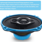 speakers coaxial 6" X 9" 240 watt 4-way PAIR RCX694 RECOIL Echo-Series