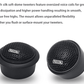 speakers component 130mm (5.25 inch) 160 watt PAIR REM525 RECOIL Echo-Series