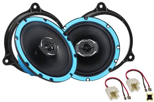 6.5 Inch coaxial speaker Front Door upgrade fitting kit Nissan NV200 (2010-2019)