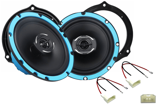 6.5 Inch coaxial speaker Rear Door upgrade fitting kit Ford C-Max 2003-2010