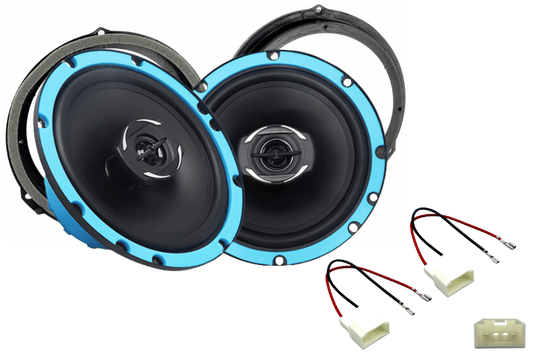 6.5 Inch coaxial speaker Front/ Rear Door upgrade fitting kit Ford EcoSport (2013-2019)
