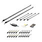 under glow accent lighting Kit RGB Chasing LED neons tubes Heise Addressable controller