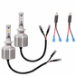 H1 Single Beam Led Light Bulb Kit (PAIR) car vehicle Heise HE-H1LED 6,000 Lumens