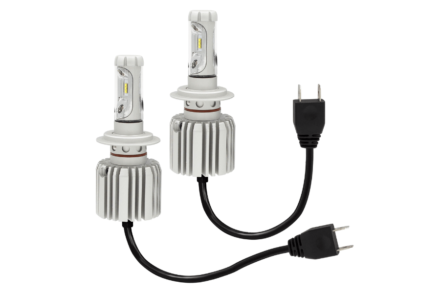 H7 Single Beam Led Light Bulb Kit (PAIR) car vehicle Heise HE-H7LED 6,000 Lumens
