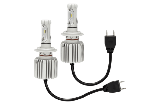 H7 Single Beam Led Light Bulb Kit (PAIR) car vehicle Heise HE-H7LED 6,000 Lumens