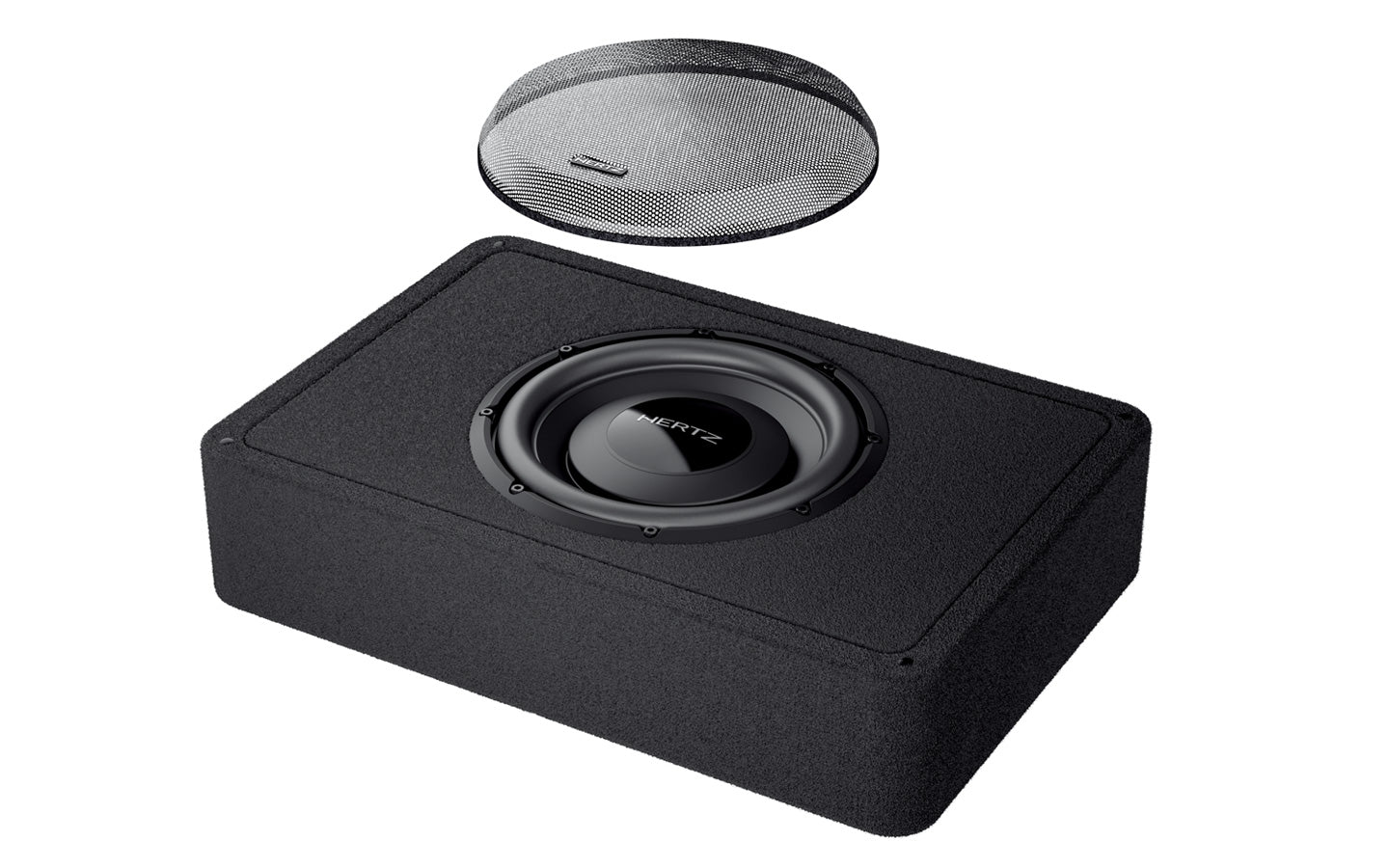 Hertz Mille Pro MPBX 300 S2 Super-Shallow Subwoofer in Enclosure