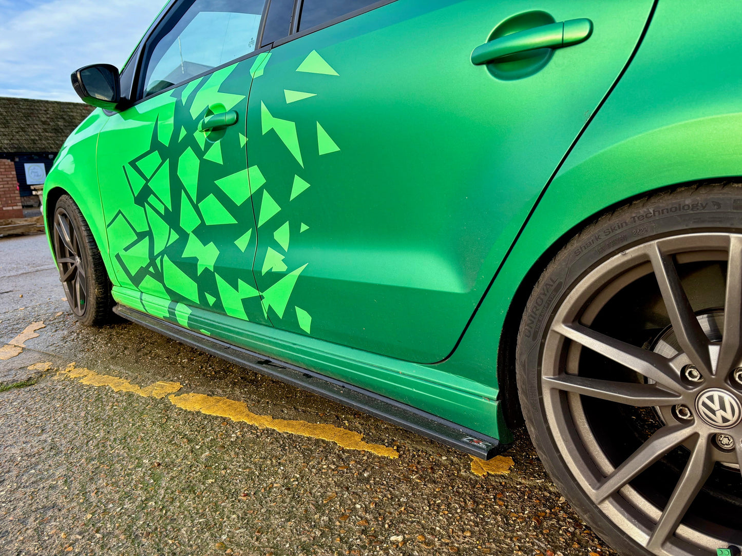 Volkswagen Polo MK5 GT - Side Skirt Splitters