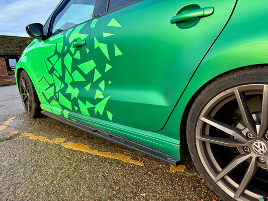 Volkswagen Polo MK5 GT - Side Skirt Splitters