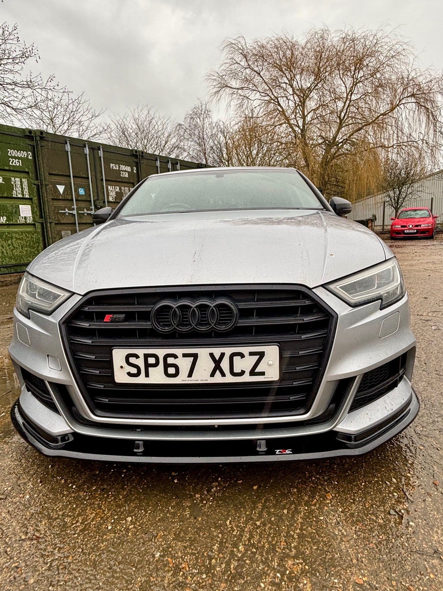 Audi S3 8V Facelift Saloon - Front Splitter