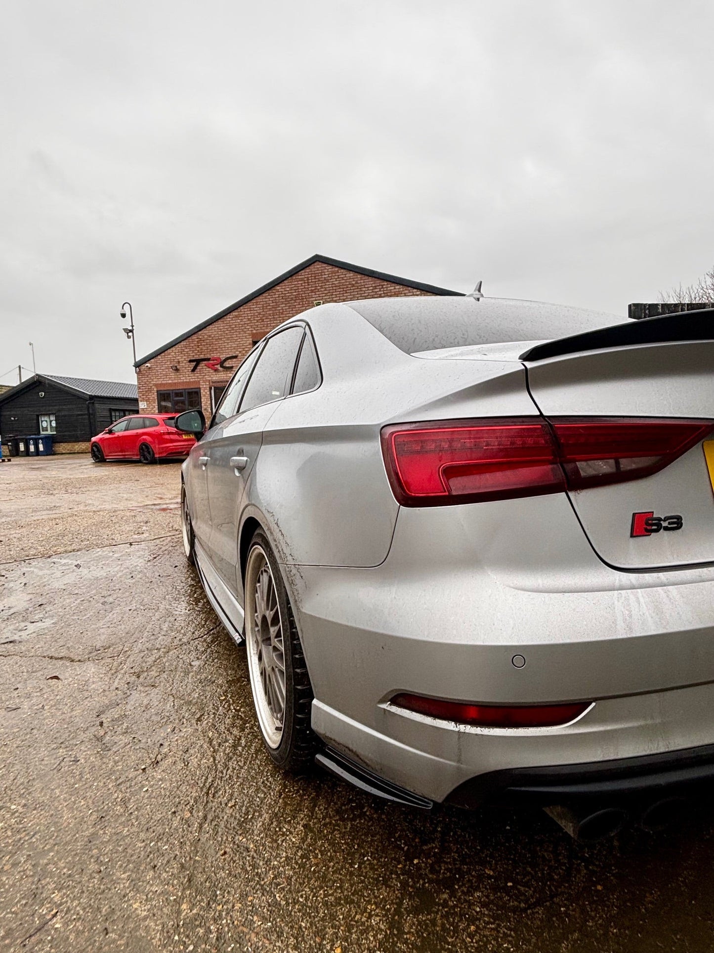 Audi S3 8V Facelift Saloon - Rear Spats